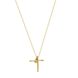 Initial Necklace (Plata .925 con Baño de Oro Amarillo)