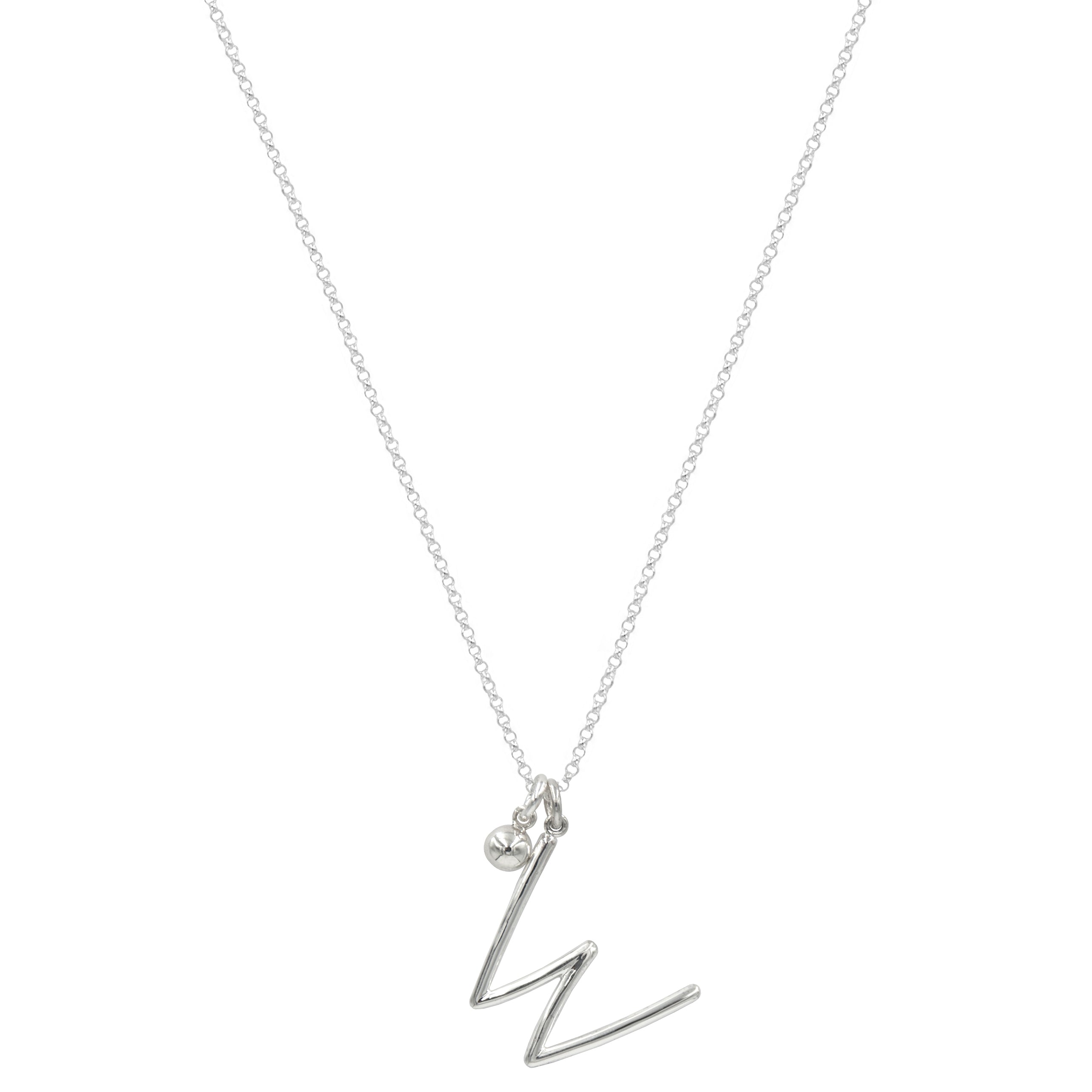 Initial Necklace (Plata .925)