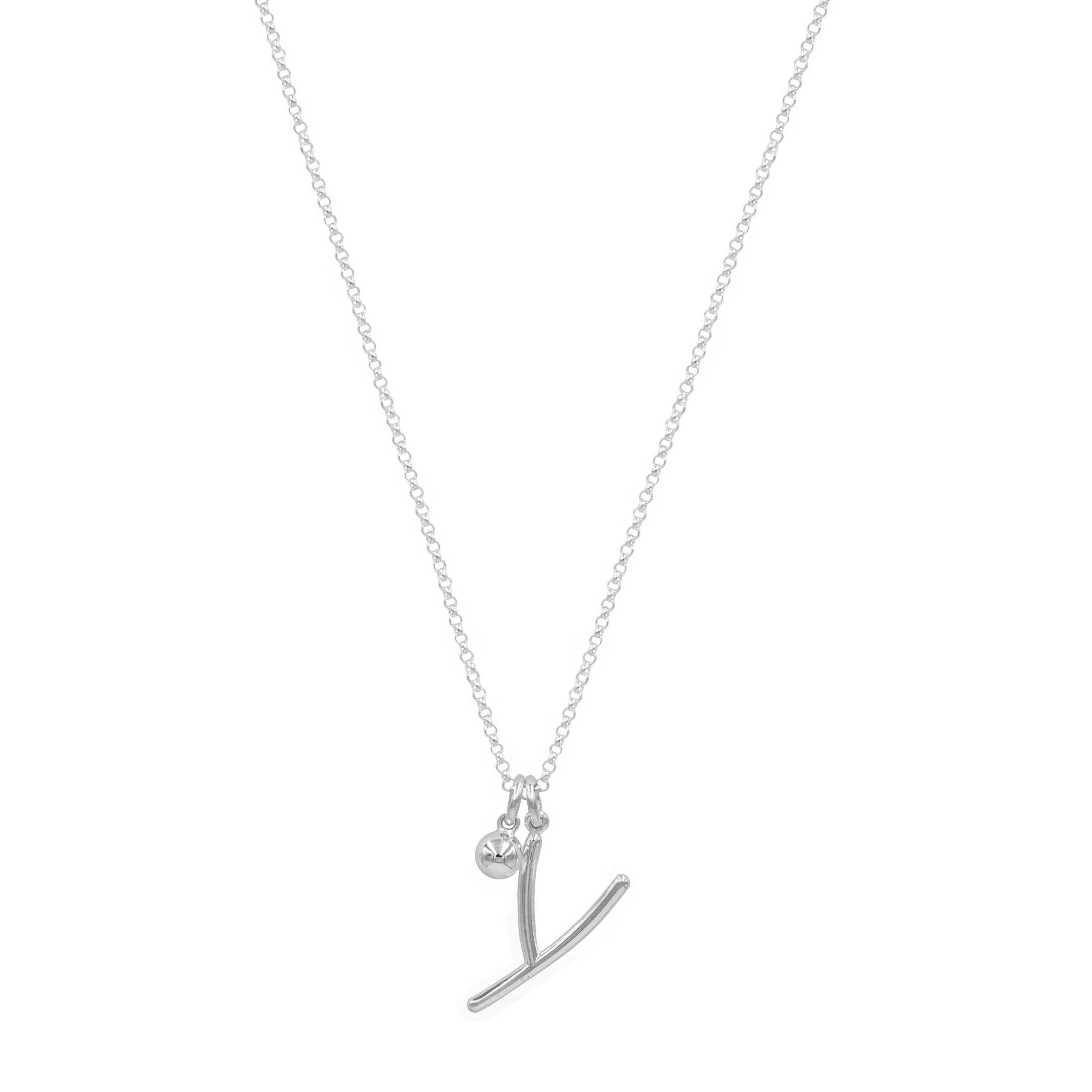 Initial Necklace (Plata .925)