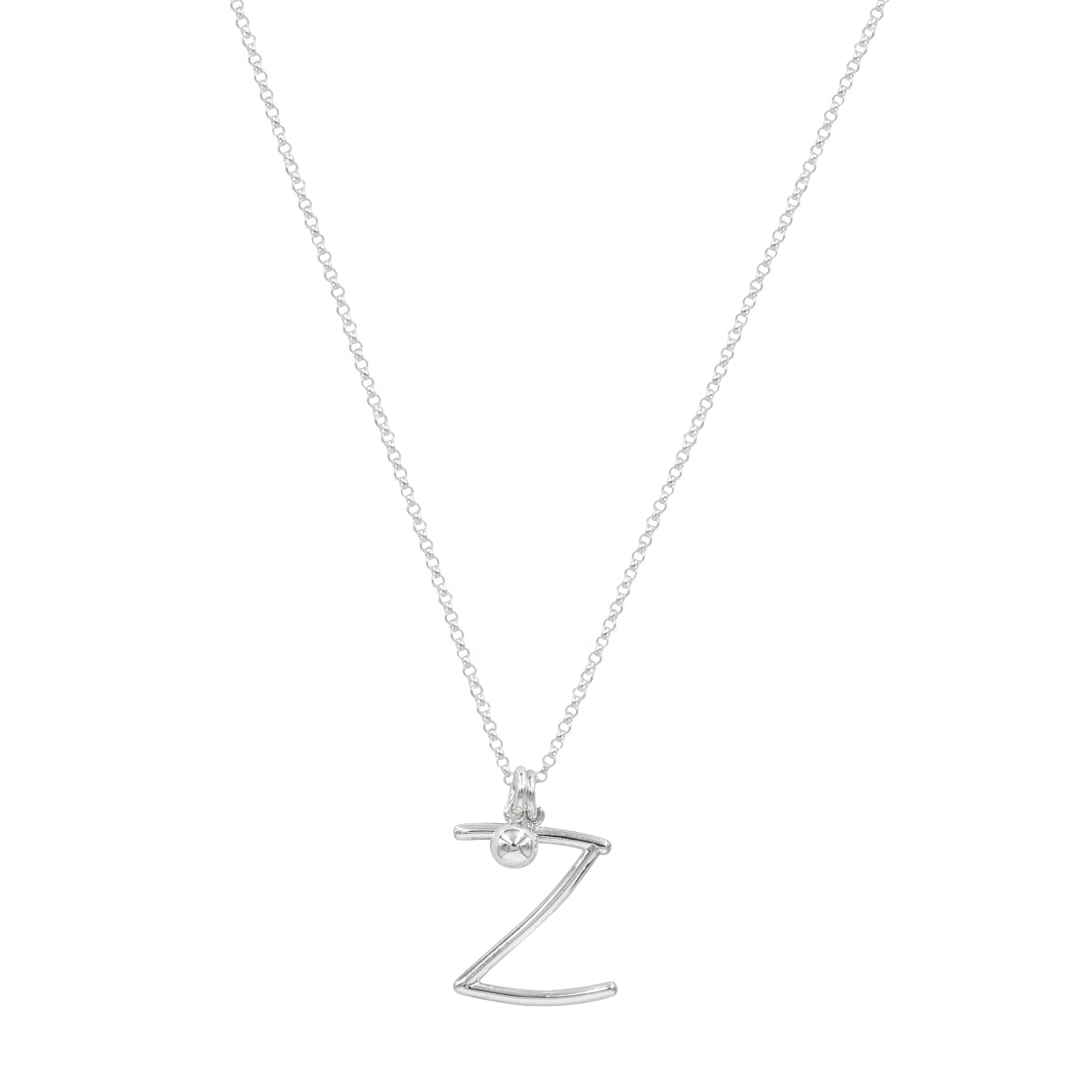 Initial Necklace (Plata .925)