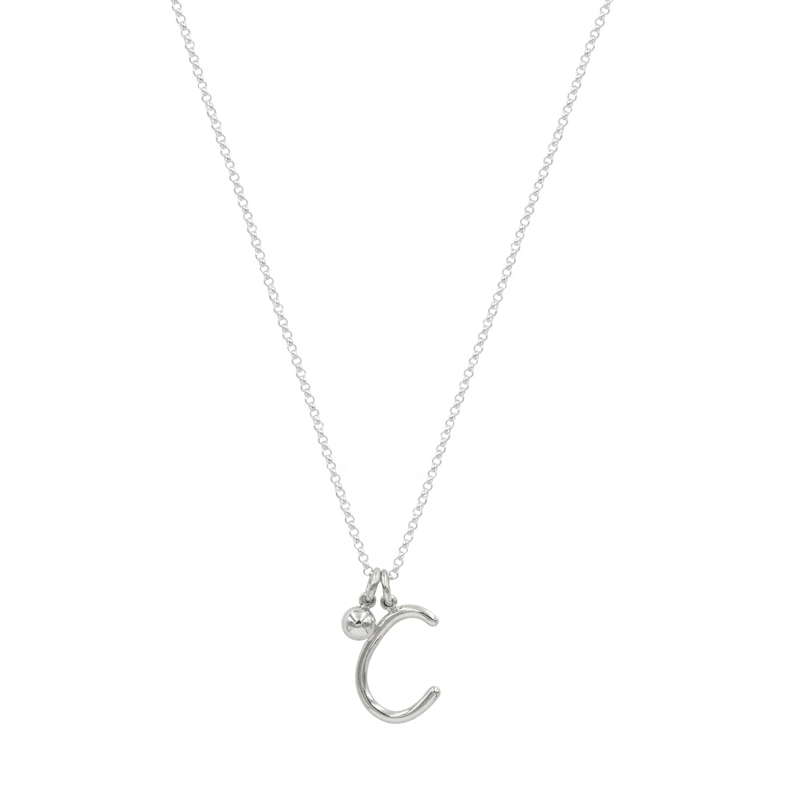 Initial Necklace (Plata .925)
