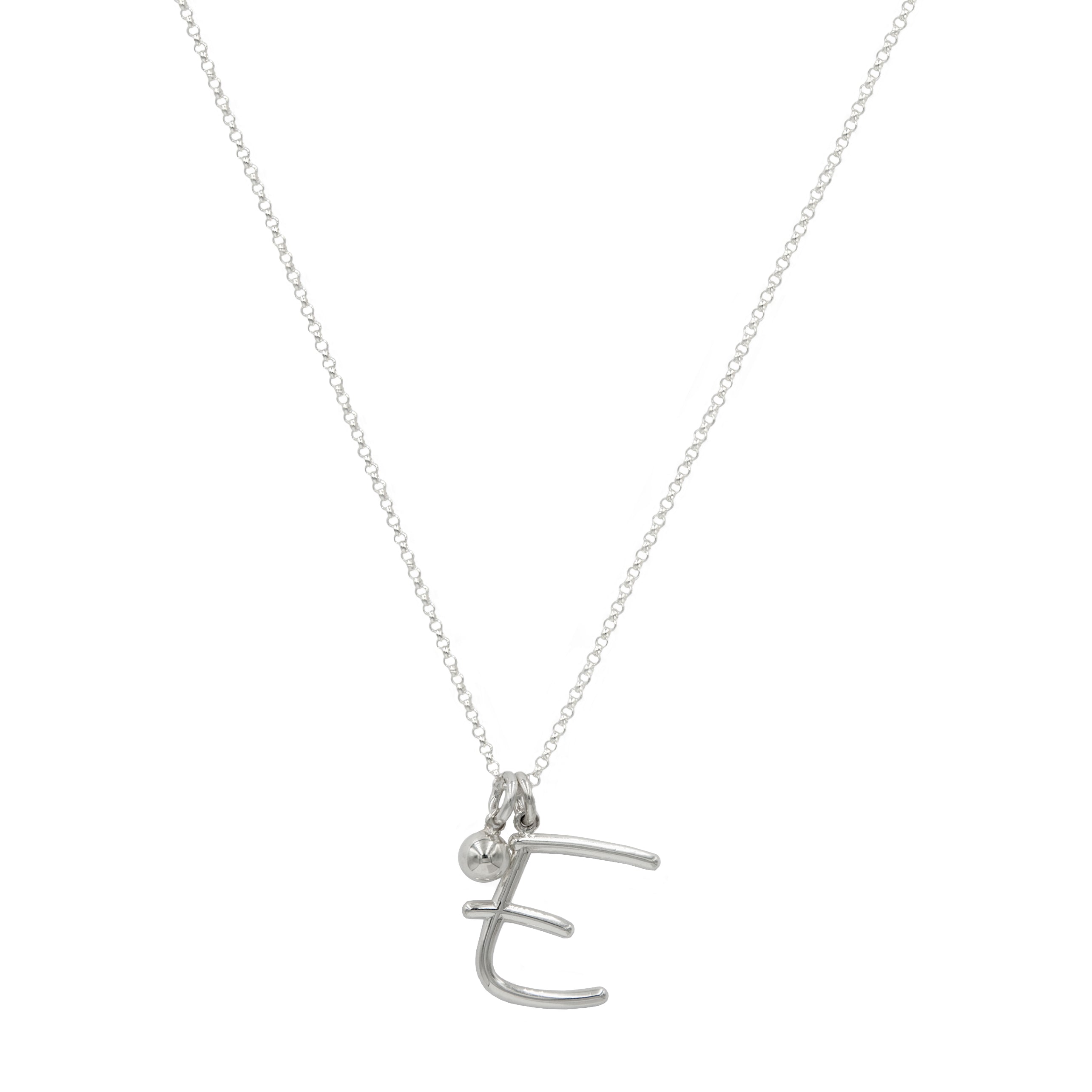 Initial Necklace (Plata .925)