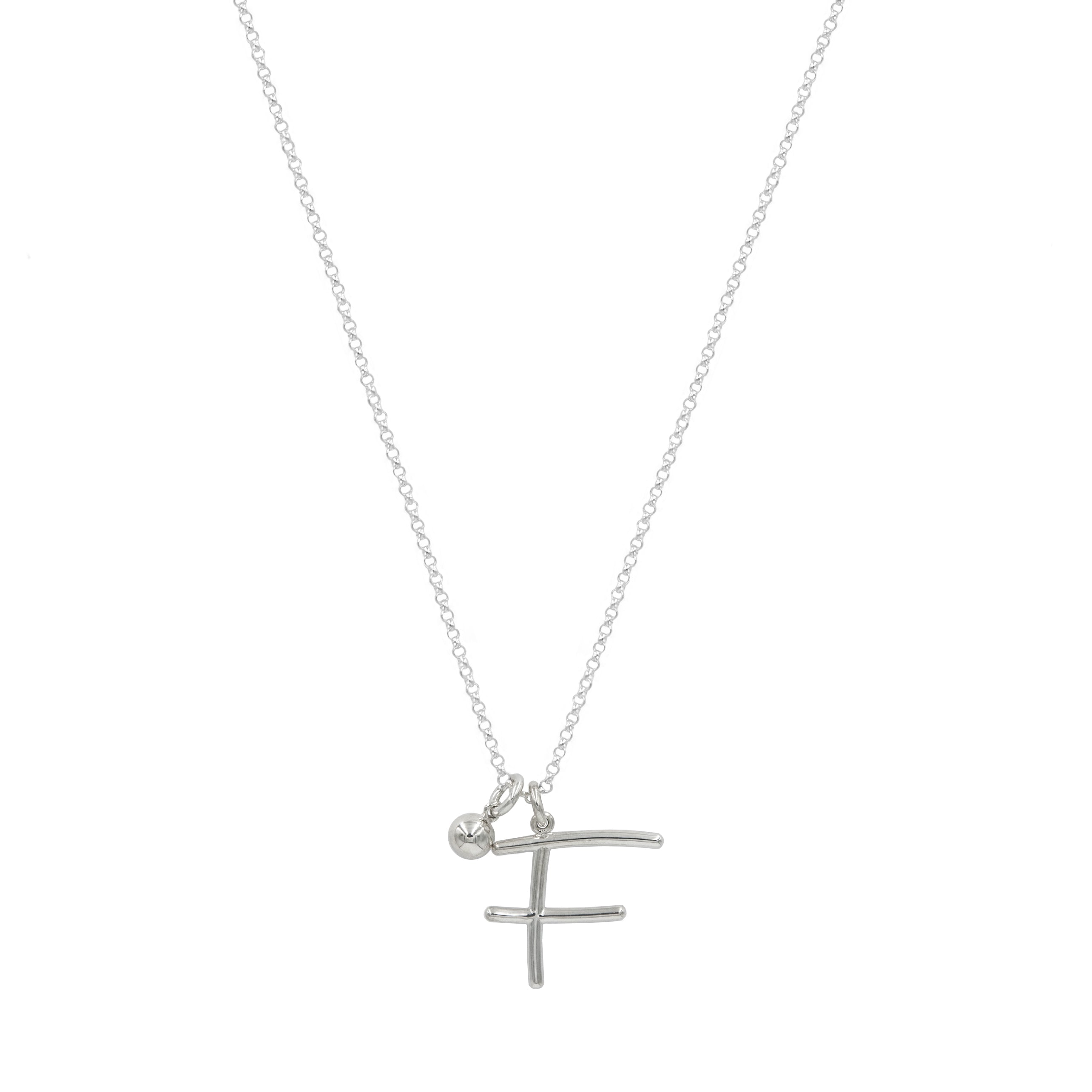 Initial Necklace (Plata .925)