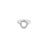Anillo Aro Chico Esferas (Plata .925)