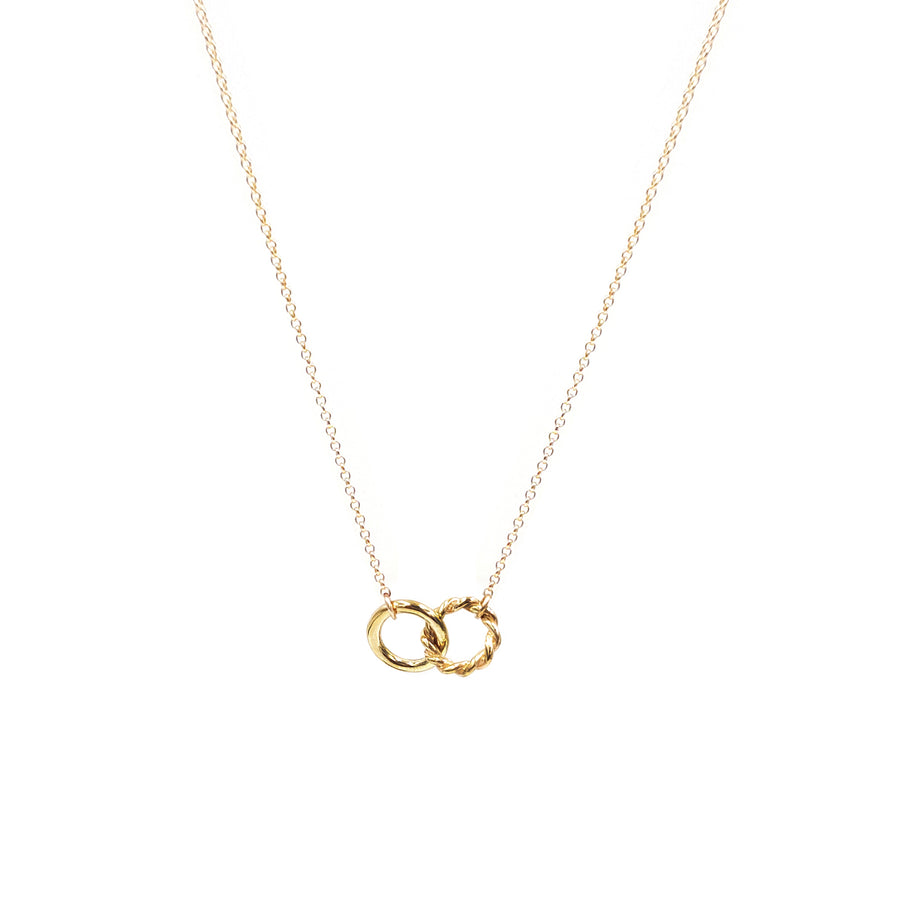 Connection Necklace (Plata .925 con Baño de Oro de 24K)