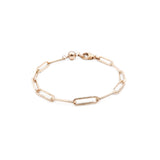 Links Patterns Bracelet (Oro Laminado Amarillo)