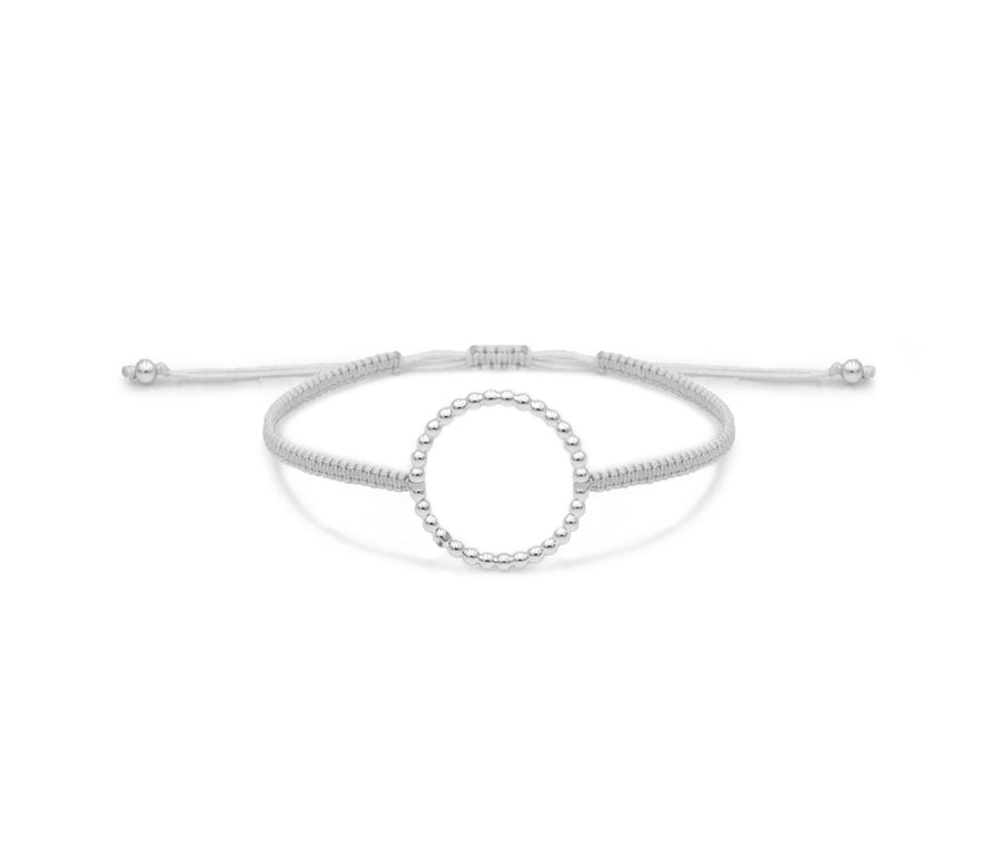 Circle Knit Bracelet (Plata .925)
