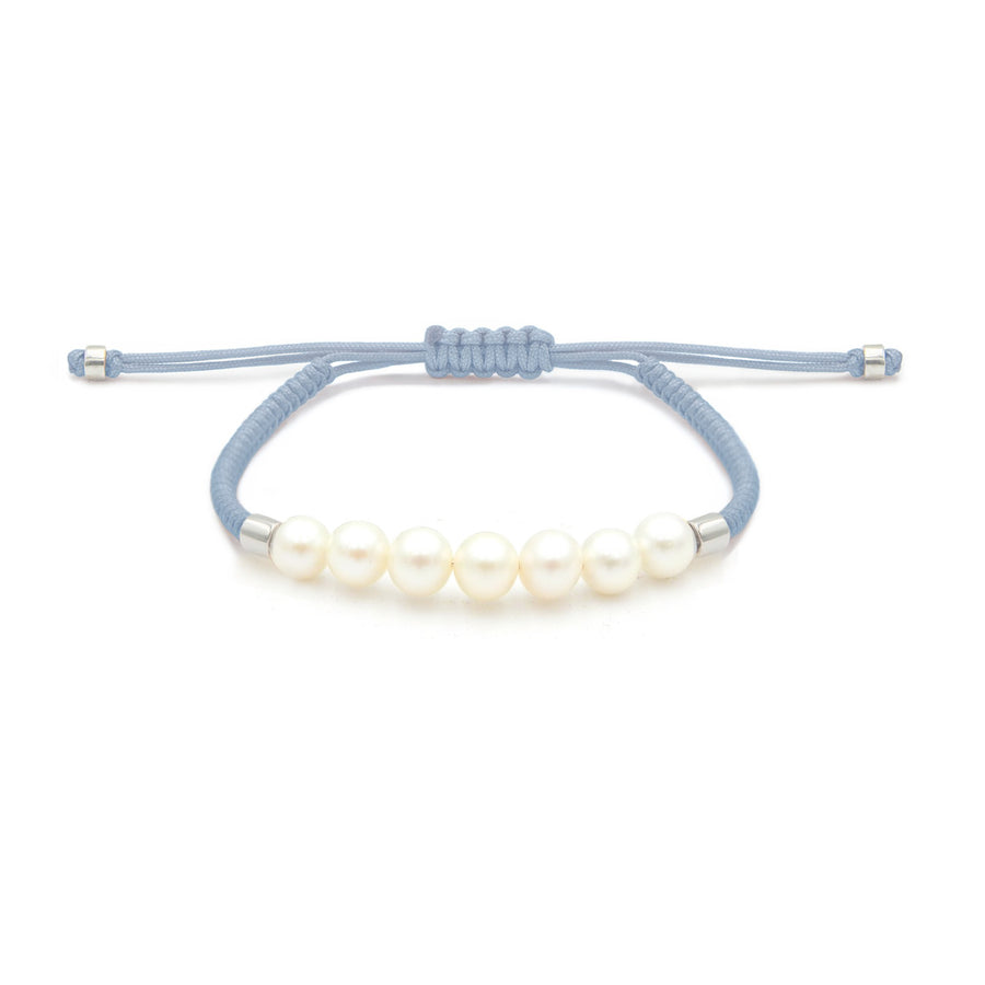 Pearls Set Bracelet (Plata .925)