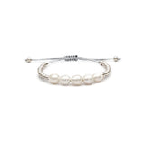 Rice Pearl  Bracelet (Plata .925)