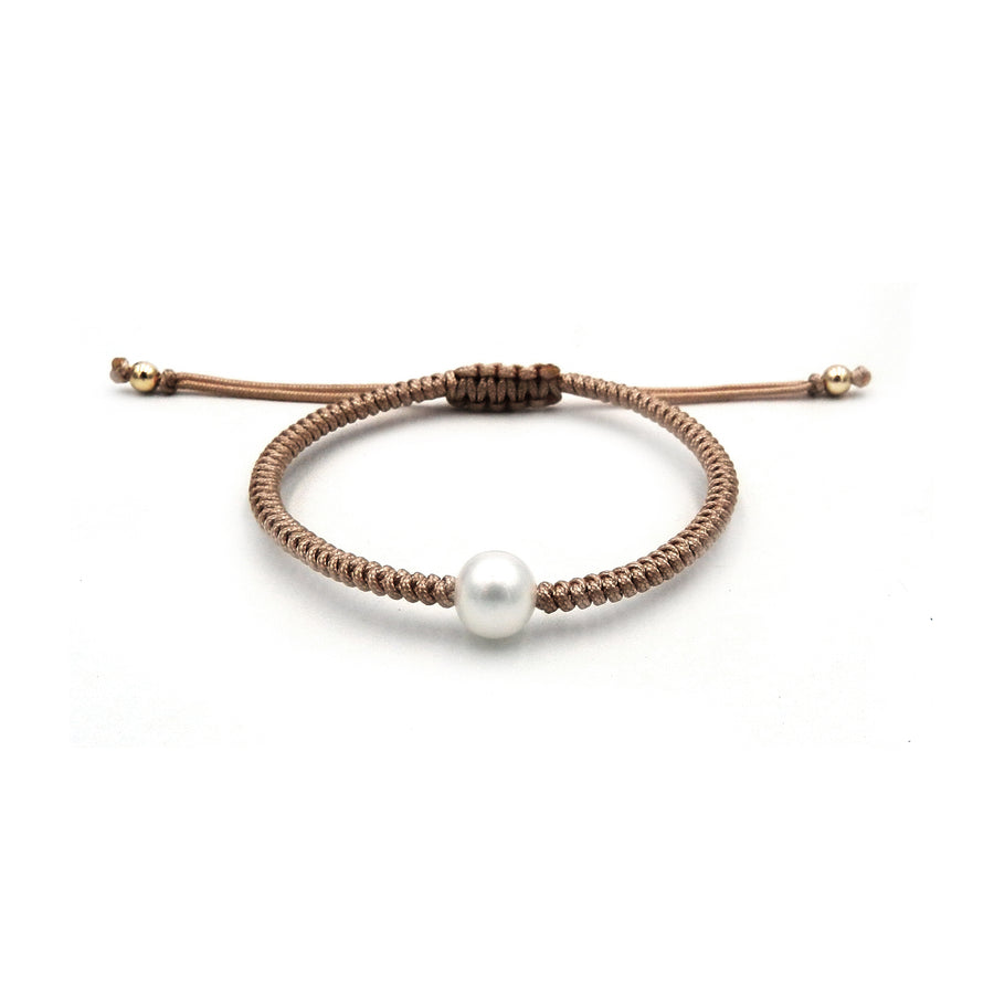 8mm Pearl Knit Bracelet