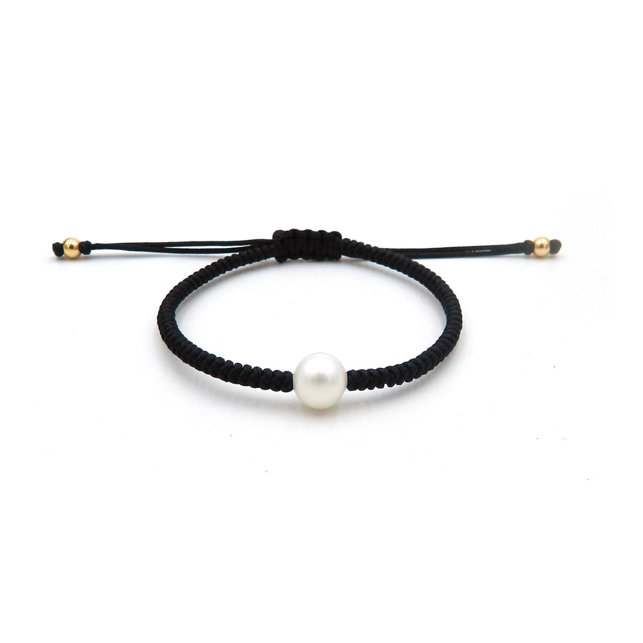 8mm Pearl Knit Bracelet