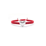 Pulsera Corazón Abombado Grande (Plata .925)
